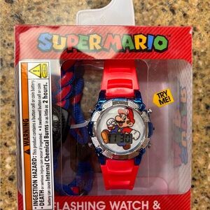 Nintendo Super Mario Kids Watch - Red and Blue